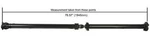 Drive Shaft-awd Cardone 65-3502 Reman Fits 2007 Hyundai Santa Fe. Fixed Price $862.98.