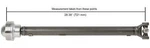 Drive Shaft-awd Cardone 65-9294 Reman. Fixed Price $610.11.