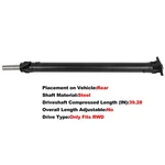 Drive Shaft For Mazda Miata 1994-1997 Rear L4 Rwd Mt MF04-25-100A MF06-25-100. Fixed Price $102.39.