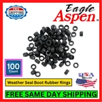 Eagle Aspen F-connector Weather Seal Boot Rubber Ring 3/8" 100PC Kit. Fixed Price $17.97.