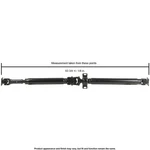 For Toyota Tacoma 2004 Cardone Rear Driveshaft Dac. Fixed Price $1306.41.