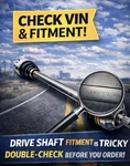 For 2005 Grand Cherokee Driveshaft 52853006AF. Fixed Price $266.95.
