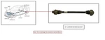 Left Rear Axle Shaft Oem 11-22 Jeep Grandcher 1YR Wrnty 52123523AB. Fixed Price $75.00.