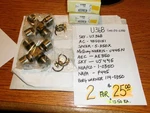 (two) Falcon U368 U-joints =$25.00= $12.50 Each=free Shipping Gmb 210-0350. Fixed Price $25.00.