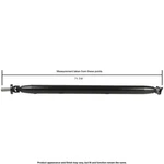 Cardone Rear Driveshaft For Toyota Sequoia 2004 2005 2006 2007. Fixed Price $691.41.