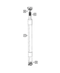 Genuine Mopar Drive Shaft 53011135AF. Fixed Price $418.95.