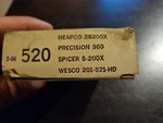 Nors U-joint Amgauge 520/PREC 360/SPICER 5-200X/WESCO 201-520/NEAPCO 28200X. Fixed Price $35.00.
