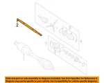 Gm Oem 91-11 Achieva Drive Axles-intermed Shaft Retainer Ring 7829495. Fixed Price $11.17.