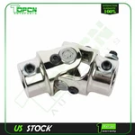 Universal Steering 3/4 Inch Dd X 11/16-36 Spline Chrome Single U-joint Shaft. Fixed Price $25.80.