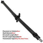 Rear Driveshaft Subaru Forester 2009-12 H4 2.5L Automatic 27111SC021 936-902. Fixed Price $174.70.