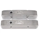 Edelbrock 4144 1960-86 Small Block Fits Chevy Finned Valve Covers W/ Holes. Fixed Price $302.99.