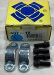 Precision Universal Joint Bolt Clamp Kit 437-10 Driveshaft Strap 43710 Nos. Fixed Price $13.99.
