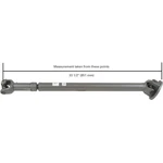 Cardone 65-9813 Remanufactured Driveshaft Prop For Auto Applications. Fixed Price $326.87.