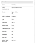 2017 Volkswagen Tiguan Drive Shaft / Propeller Used Oem 5N0521101N. Fixed Price $424.99.