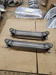 Orig. Gm 1963-1974 Corvette Rear Half Driveshaft 2.5" Dia. No Flanges Pair. Fixed Price $90.00.