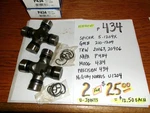 (two) Federated U-joints = $25.00 $12.50 Each Free Shipping (moog 434). Fixed Price $25.00.