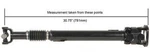 Drive Shaft-auto Trans, Standard Cab Pickup Cardone 65-9101 Reman. Fixed Price $794.66.