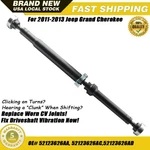Oem Rear Drive Shaft Assembly For 2011-2013 Jeep Grand Cherokee Rwd 52123626AA. Fixed Price $210.99.