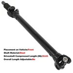 Front Drive Shaft For Hummer H2 2003 2004 2005 2006 2007 2008 2009 V8 938-101. Fixed Price $111.57.