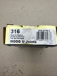 Moog 316 Greaseable Premium Universal Joint For Dodge Ram 1500. Fixed Price $17.00.
