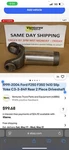 1999-2004 Ford F250 F350 1410 Slip Yoke C3-3-849 Rear Piece Driveshaft. Fixed Price $90.00.
