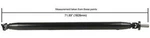 Drive SHAFT-4WD Cardone 65-5022 Reman Fits 2004 Toyota Sequoia. Fixed Price $717.99.