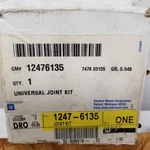 Genuine Gm 12476135 Universal Joint Kit 89040243 Nos. Fixed Price $69.95.