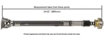 Drive Shaft Front Cardone For 2003 Jeep Grand Cherokee 4.7L V8. Fixed Price $434.46.