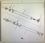 2PC Rear Drive Shaft Assy - 84675726 2022 Chevrolet Express 4500 Rwd. Fixed Price $300.00.