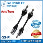 Oe Front Pair Left Right Cv Axle Shaft Set For 2007-2008 Honda Fit L4-1.5L Auto. Fixed Price $192.74.