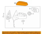 Gm Oem 14-19 Sierra 1500 Front Door Outside Mirrors-mirror Cover 22919757. Fixed Price $95.55.
