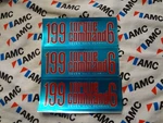 Amc American Motors Rambler Nos Three 1960'S 199 Torque Command 3 Stickers. Fixed Price $9.97.