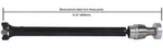 Shaft-driveshaft / Prop Cardone 65-1029 Reman. Fixed Price $746.16.