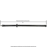 For Toyota Tacoma 2011 2012 2013 2014 2015 Cardone Rear Driveshaft Csw. Fixed Price $1253.41.