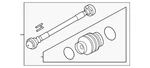 Genuine Ford Drive Shaft ML3Z-4A376-B. Fixed Price $652.30.
