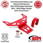 Bmr Suspension Red Front Driveshaft Safety Loop Fits 15-22 Dodge Challenger. Fixed Price $196.38.
