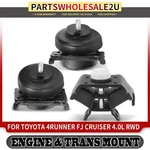 3X Auto Engine Motor & Transmission Mount For Toyota 4RUNNER 2003-2019 V6 4.0L. Fixed Price $88.61.