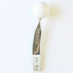 Hurst 5387201 Short Curved Chrome Stick With Speed Classic White Knob New. Fixed Price $89.99.