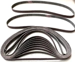 Precision Brand 21-1317-PT 1/2 X 24" Cloth Sanding Belt, 50 Grit A/o (13PC New). Fixed Price $25.00.
