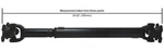 Rear Driveshaft 1984-1990 Ford Bronco Ii 1989 1986 1988 1985 1987 Cardone. Fixed Price $530.98.