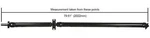 Drive Shaft-pre Runner, 127.4" Wb Cardone 65-5011 Reman Fits 2011 Toyota Tacoma. Fixed Price $1087.98.