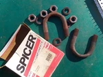 New Oem Dana Spicer U-joint U-bolt Kit 3-94-28X. Fixed Price $18.00.