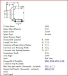 International Flange Yoke 491288C2 (spicer 5-4-5751). Fixed Price $402.19.