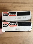 Pair Of Nos Borg Warner U-joints 114-266. Fixed Price $22.95.