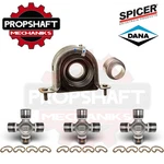 Spicer Center Bearing 212028-1X & 3X 5-1410X U-joints Gmc Sierra /chev Silverado. Fixed Price $218.90.