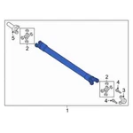 2015-2017 Ford Expediton Rear Drive Shaft FL1Z4R602B Oem.. Fixed Price $300.00.