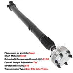 Front Drive Shaft For 2001-2004 Jeep Grand Cherokee 4.0L 800MM AWD/4WD Auto. Fixed Price $98.06.