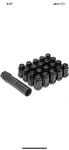 Black Dorman Locking Lug Nuts W/ 711-256 1/2 20 Piece Set Custom Wheels. Fixed Price $42.00.