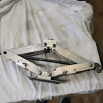 Nice Used Original Aluminum Porsche 924S 944 Steel Scissor Jack Tool Kit. Fixed Price $75.00.