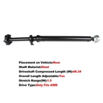 Rear Drive Shaft Prop Assembly For 2003-2010 Porsche Cayenne Vw Touareg. Fixed Price $186.75.